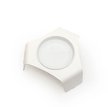 Preview: Lucy Balu DELI Katzen Futter- oder Wassernapf weiss